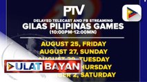 Delayed telecast ng mga laban ng Gilas Pilipinas sa 2023 FIBA World Cup, mapapanood sa PTV