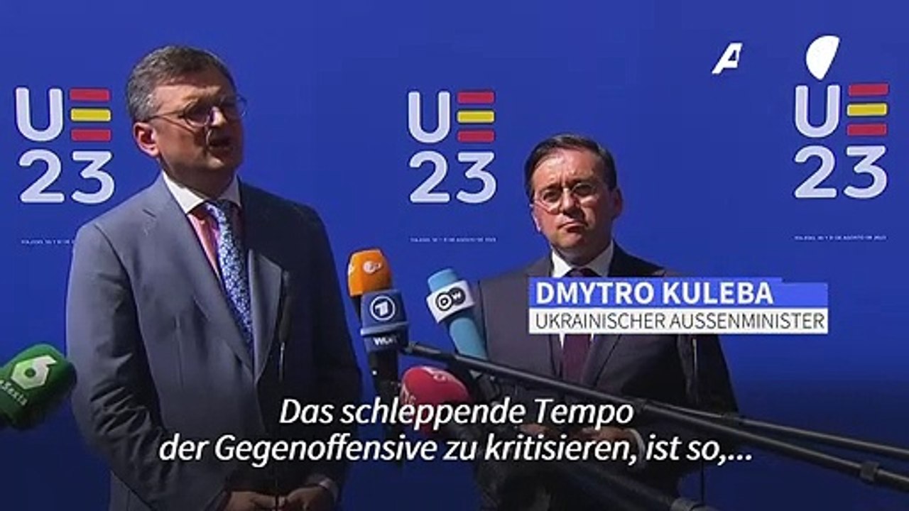 Ukrainischer Außenminister empfiehlt Kritikern 'den Mund zu halten'