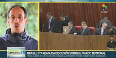 Supremo Tribunal Federal de Brasil rehabilita sesión sobre marco temporal