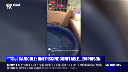 Une piscine gonflable retrouvée dans la cellule d'un détenu à Valence