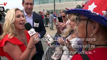 Marjorie Taylor Greene: McConnell 'Not Fit For Office'
