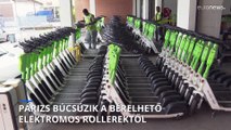 Párizs búcsúzik a bérelhető elektromos rollerektől