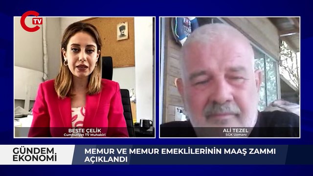 SGK Uzmanı Ali Tezel memur ve memur emeklilerine yapılan maaş zammının ardından konuştu: “Açlığa mahkum edildiler”