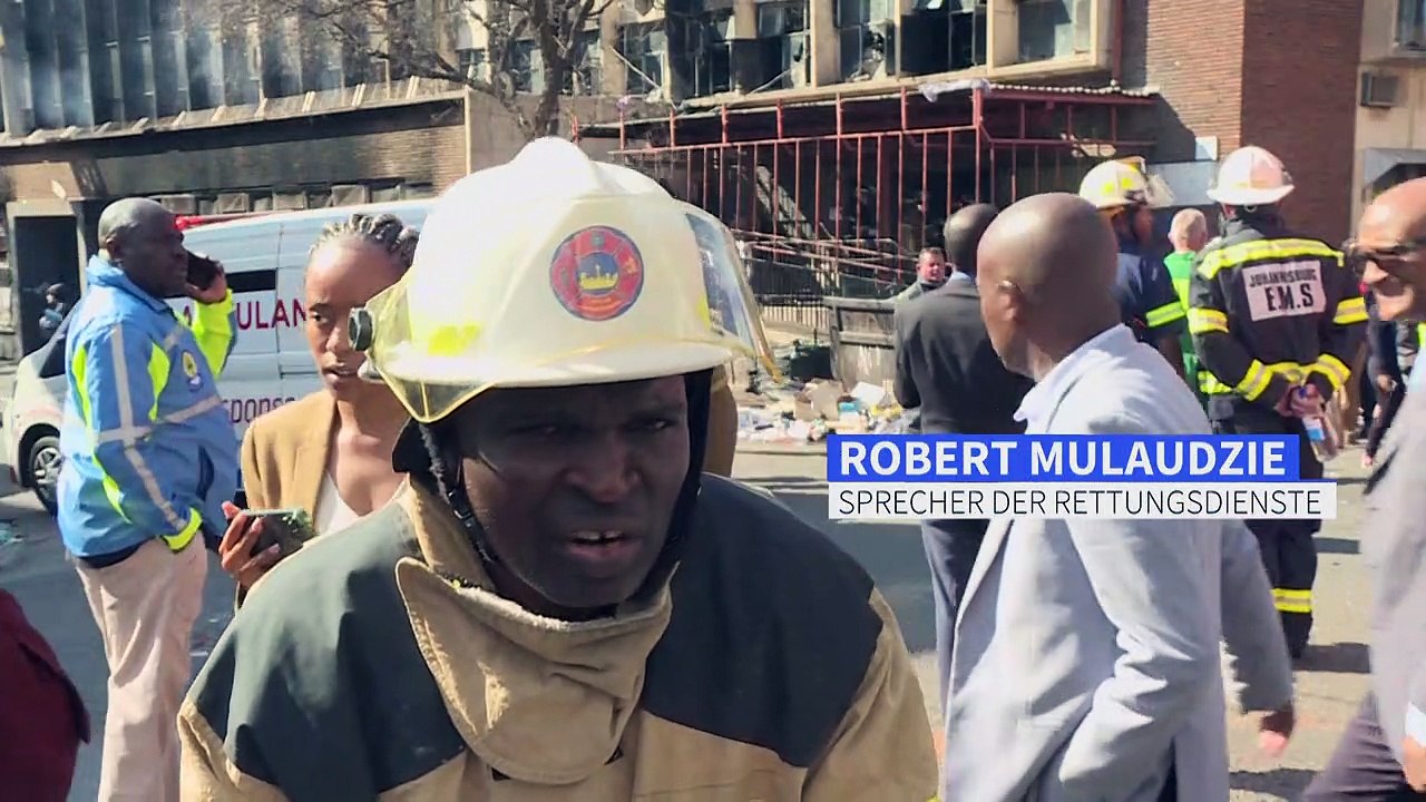 Mehr als 70 Tote bei verheerendem Feuer in Johannesburg