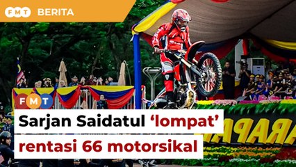 Lompatan ‘hari jadi’ Sarjan Saidatul gegar Hari Kebangsaan