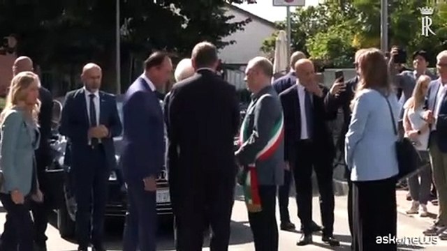 Brandizzo, Mattarella alla stazione rende omaggio a vittime
