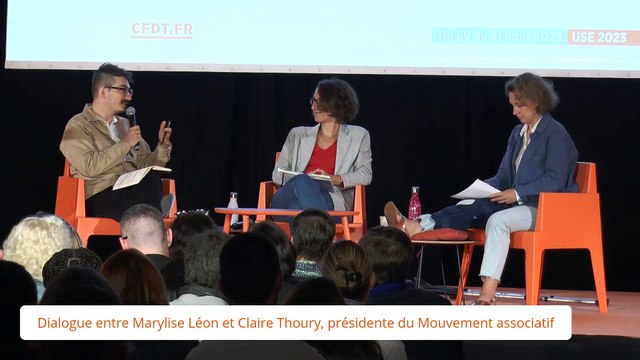 Université syndicale d'été 2023 de la CFDT : Suivez la matinée conclusive du 31 août