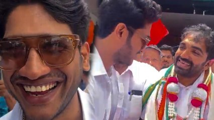 "നല്ല മനുഷ്യര് ജയിച്ച് വരട്ടെന്നെ", ചാണ്ടി ഉമ്മന് വേണ്ടി പുതുപ്പള്ളിയിലെത്തി അഖിൽ മാരാർ