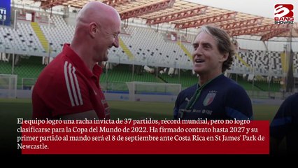 Roberto Mancini nombrado nuevo entrenador de Arabia Saudita