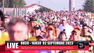J-2 Marathon du Medoc 2023 en Live des 8H30 le 02 Sept sur dailymotion.com/marathondumedoc