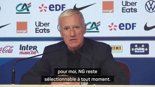 Bleus - Deschamps justifie les absences de Kanté et Pogba