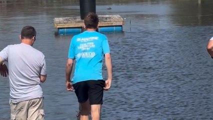 Athletic freak rolls out a star-making performance at US Log Rolling Open