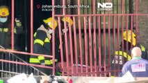 WATCH: Dozens die in Johannesburg apartment building fire