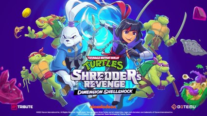 TMNT Shredder’s Revenge - Bande-annonce de lancement du DLC "Dimension Shellshock"