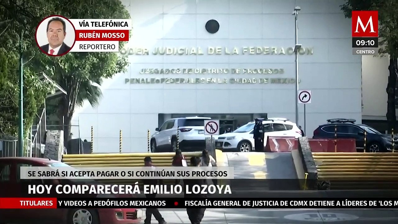 Hoy comparecerá Emilio Lozoya; se sabrá si acepta pagar o si continúan sus procesos