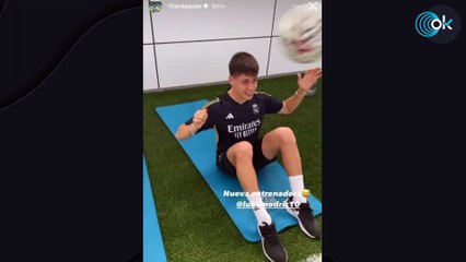La hija de Modric pone en forma a Arda Güler