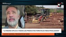 Desde el 1 de septiembre la forestoindustria deja de pagar retenciones para exportar