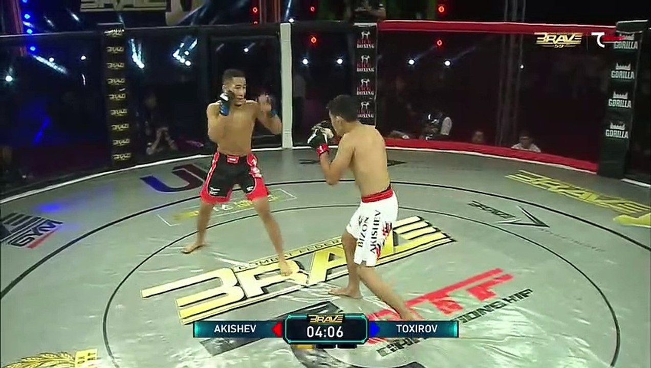 MMA Fight From BRAVE CF 59 | Nurzhan Akishev Vs Otabek Toxirov