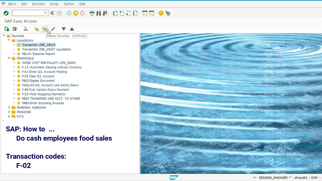 FI Do cash employees food sales
