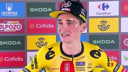 Tour d'Espagne 2023 - Sepp Kuss : "Lenny Martinez ? I had a poster of his father Miguel in the garage"