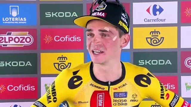 Tour d'Espagne 2023 - Sepp Kuss : Lenny Martinez ? I had a poster of his father Miguel in the garage