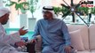 رئيس دولة الإمارات العربية المتحدة صاحب السمو الشيخ محمد بن زايد استقبل نائب رئيس مجلس الوزراء ووزير الدفاع الشيخ أحمد الفهد في قصر الشاطئ
