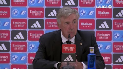 Rueda de prensa de Ancelotti, Real Madrid 2 - Getafe 1 de LaLiga