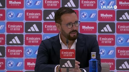 Rueda de prensa de Bordalas tras el Real Madrid 2 - Getafe 1