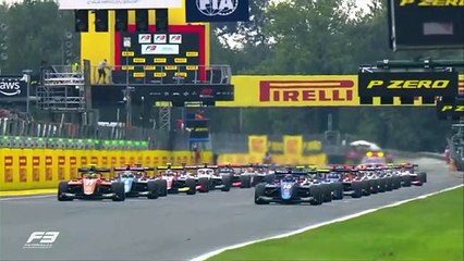 Franco Colapinto se subió al podio en Italia