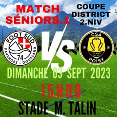 COUPE DE DISTRICT NIV.2 / SÉNIORS