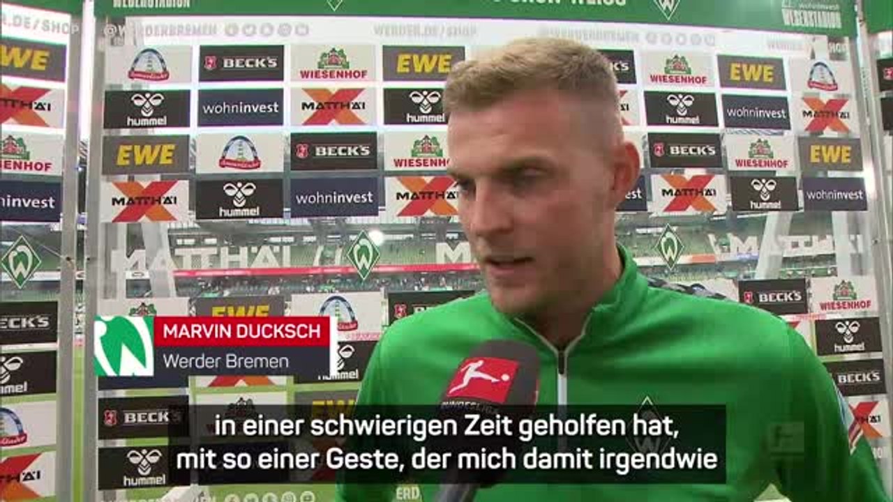 Ducksch: füllkrug ist ein "geiler typ"