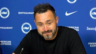 'Really DELIGHTED with Ferguson but NOT FOR THE GOALS!' | Roberto De Zerbi | Brighton 3-1 Newcastle