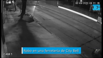 Robo en una ferretería de City Bell