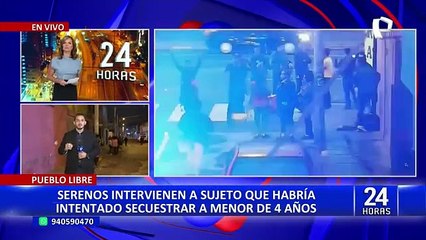 Frustran secuestro en Pueblo Libre.