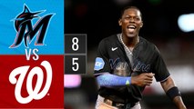 Resumen Marlins de Miami vs Nacionales de Washington / MLB 01-09-2023