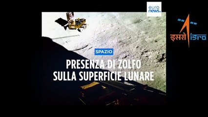 Missione lunare: il rover indiano trova zolfo al polo sud della Luna