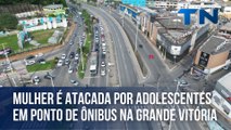 Mulher é atacada por adolescentes em ponto de ônibus na Grande Vitória