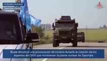 Rusia denuncia a Ucrania de provocación durante rotación de expertos del OIEA en Zaporiyia