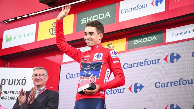 Tour d'Espagne 2023 - Lenny Martinez, 20 ans à peine et maillot rouge de La Vuelta : Je vais profiter du moment