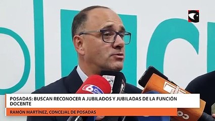 Posadas: buscan reconocer a jubilados y jubiladas de la función docente