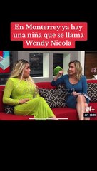 Bebé recién nacida recibió el nombre Wendy Nicola