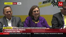 PRD respalda a Xóchitl Gálvez para representar al Frente Amplio por México