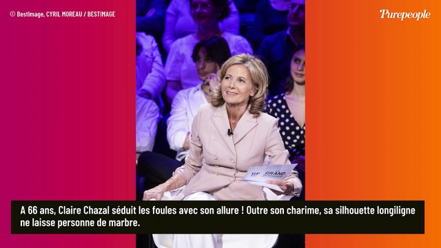 Claire Chazal sublime sylphide : ses secrets minceur pour garder un corps svelte et rester en forme