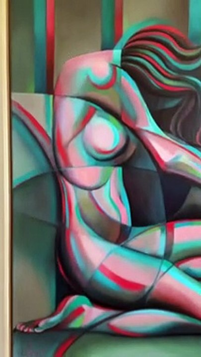 anaglyphical roundism – 12-05-22 (framed)
