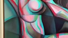 anaglyphical roundism – 12-05-22 (framed)