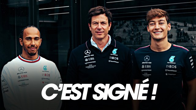 Lewis Hamilton ET George Russell ont signé chez Mercedes jusqu'en 2025 !