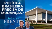 Suano e Mano Ferreira discutem durante debate sobre sistema político brasileiro | LINHA DE FRENTE