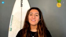 Sophia Medina fala que são suas inspirações no surfe