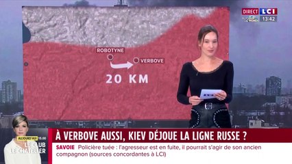 A Verbove aussi, Kiev déjoue la ligne Russe ? - Laura Pouget sur LCI (31/08/2023)
