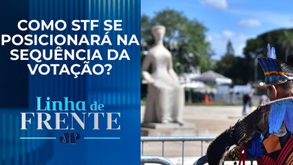 Julgamento sobre marco temporal de terras indígenas é retomado com voto de Zanin | LINHA DE FRENTE